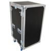 12u x 16u Sleeved Mixer Rack Flightcase